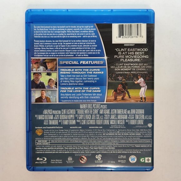 Trouble with the Curve BluRay & DVD Movie Set - Picture 3 of 5